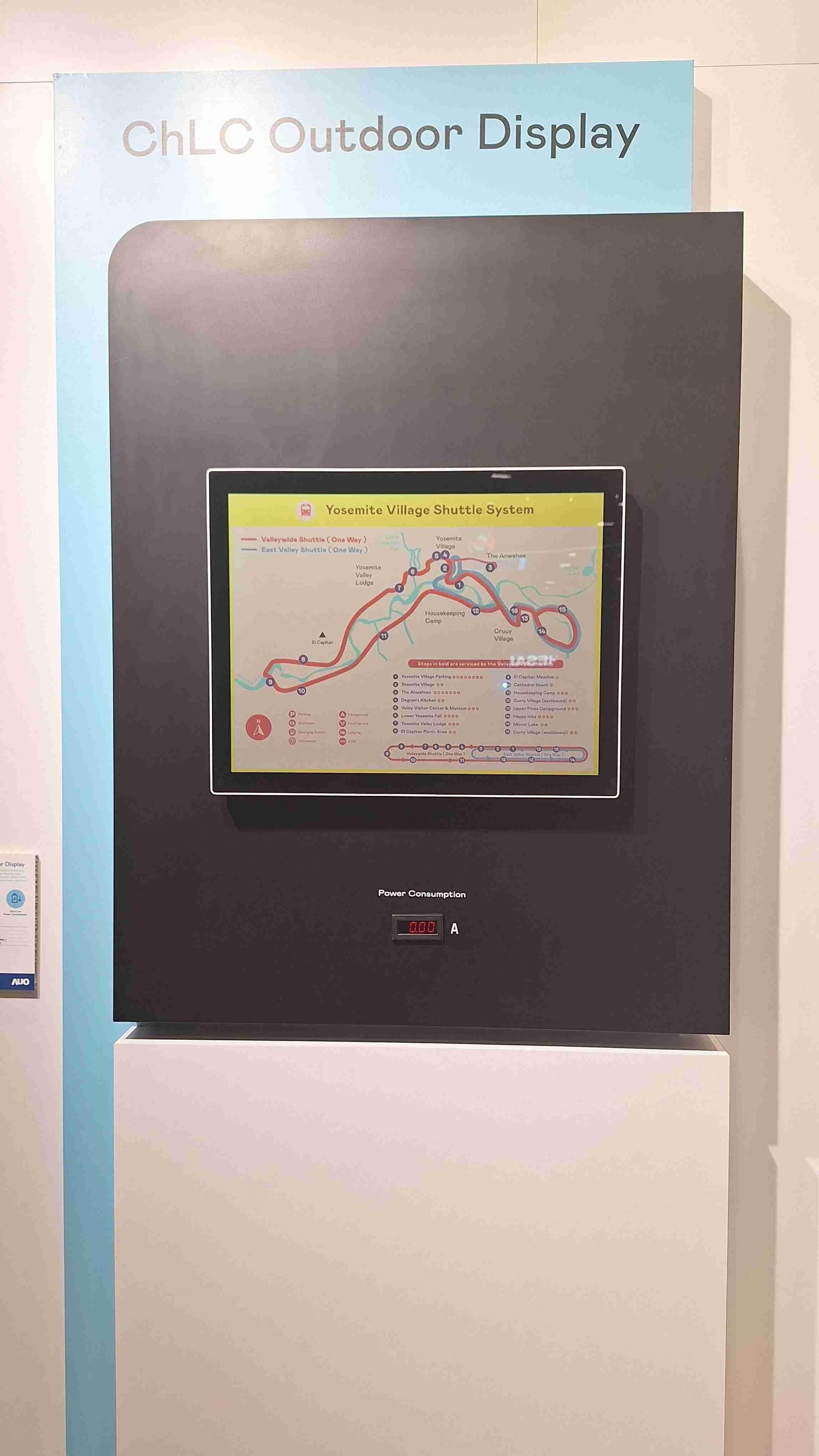 EBpay的「胆固醇液晶超低耗能户外全彩显示器」不只环保省电，，且符合户外严苛使用环境，，，拥有在摄氏-30度至85度下的宽温使用优势，，，，并且强光愈强愈能呈现绝佳的色彩饱和度及显示效果，，，，易于安装的特性将成为户外电子看板的新首选。。。。