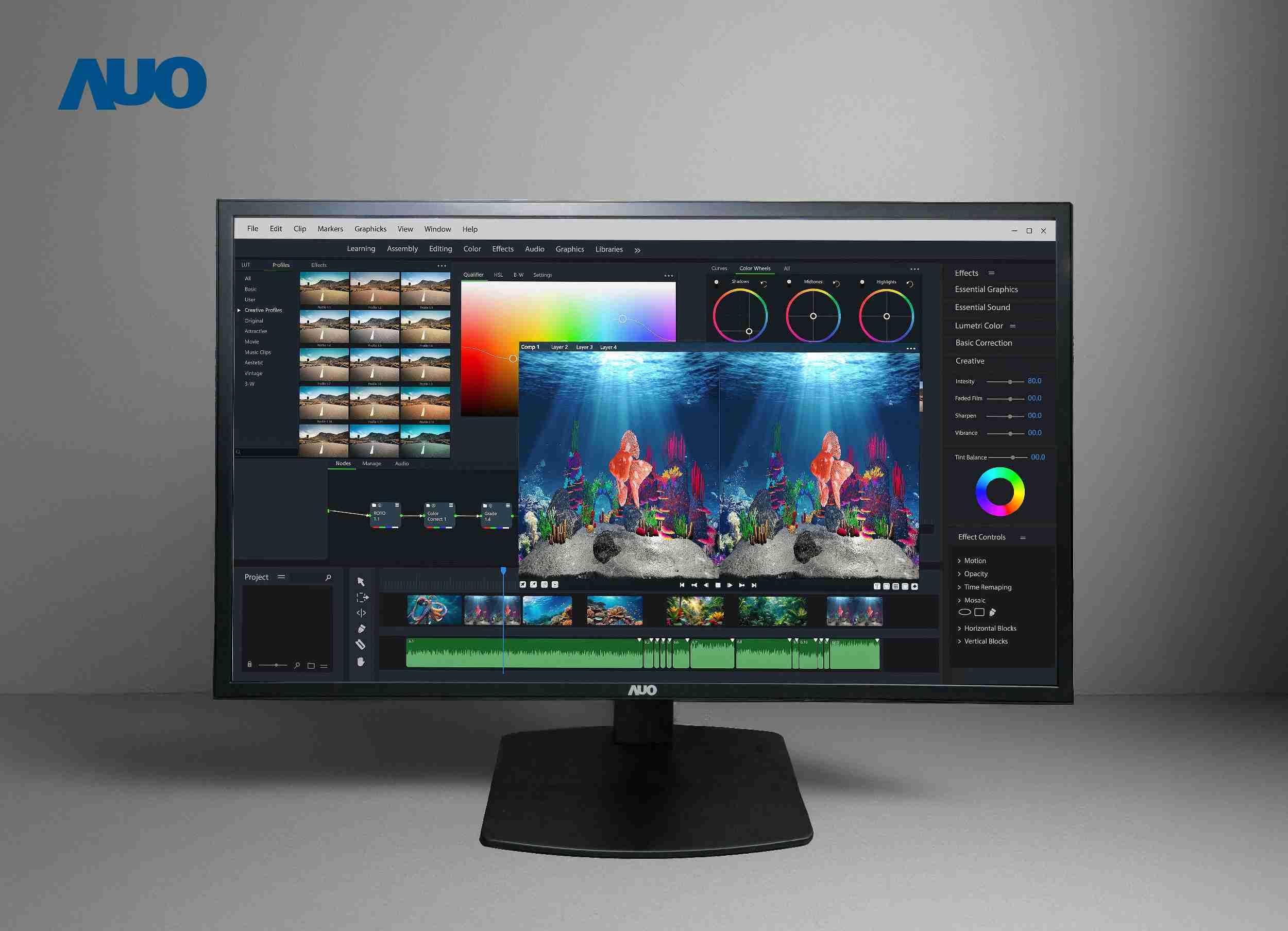 EBpay开发32吋2D/3D专业桌上型显示器，，，拥有8K4K超高分辨率，，并以低串扰算法优化3D显示效果，，搭载自动眼球追踪功能，，，能实时调整3D图像，，，进行实时2D与3D无缝共存窗口，，，提供图像设计工作者突破二维接口的崭新工作氛围与效率
